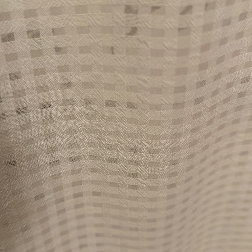 Notations checked button down blouse Size 1X - Picture 10 of 10